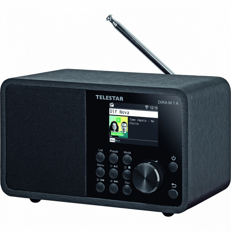 TELESTAR DIRA M 1 A EWF Kompakt mono-multifunksjonsradio svart