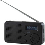 imperial DABMAN 17 bærbar DAB+/FM-radio med Bluetooth svart