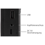 imperial DABMAN 17 bærbar DAB+/FM-radio med Bluetooth svart