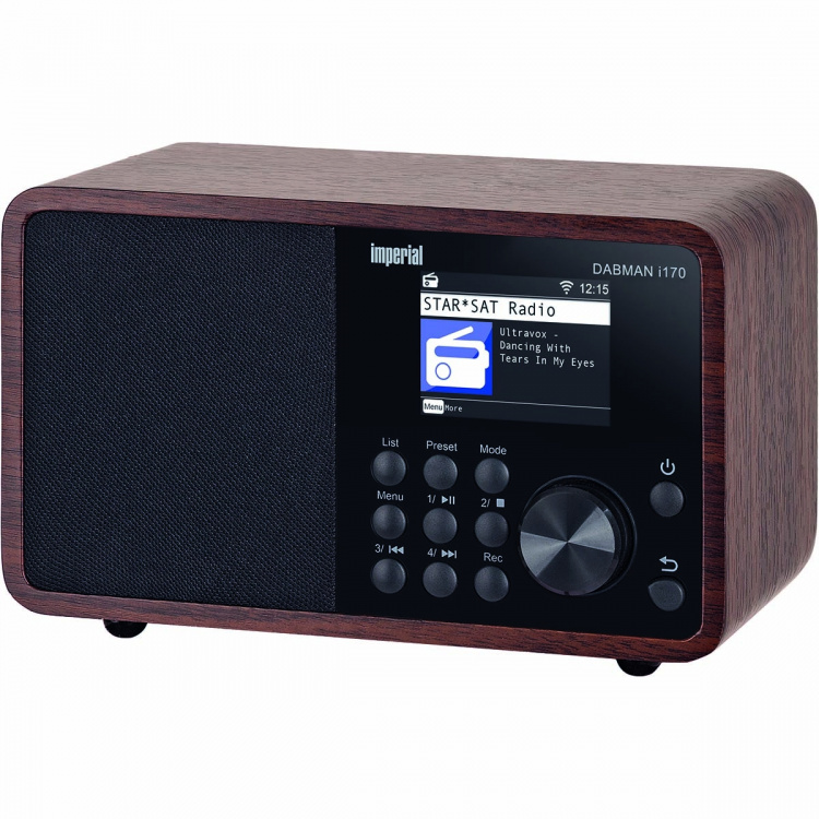 imperial DABMAN i170 DAB+ og Internett-radio Wood Look imperial DABMAN i170 DAB+ og Internett-radio Wood Look