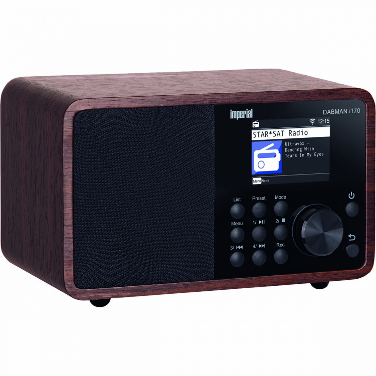 imperial DABMAN i170 DAB+ og Internett-radio Wood Look imperial DABMAN i170 DAB+ og Internett-radio Wood Look