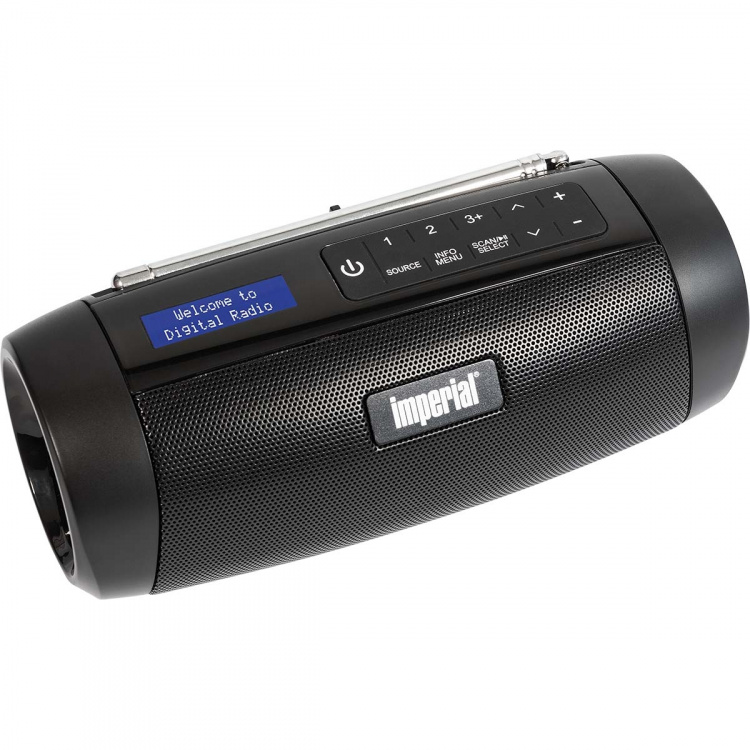 imperial DABMAN GO DAB+ / FM kompaktradio svart imperial DABMAN GO DAB+ / FM kompaktradio svart