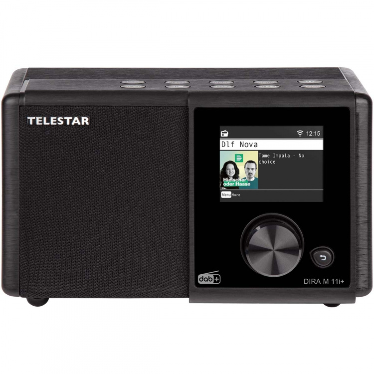 TELESTAR DIRA M11i+ Kompakt multifunksjonsradio EWF DAB+ / FM / Internett / Bluetooth TELESTAR DIRA M11i+ Kompakt multifunksjonsradio EWF DAB+ / FM / Internett / Bluetooth