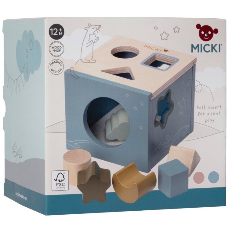 Micki Plukkboks Blå