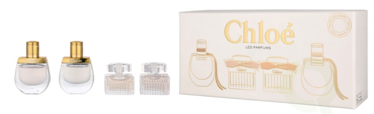 Chloe Les Parfums Sett 20 ml Nomade Edp 5ml/Edt 5ml/Chloe Edp 5ml/Chloe Rose Tangerine Edt 5ml