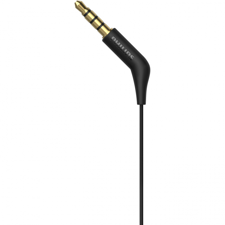 Philips TAE1105BK Kablede in-ear-hodetelefoner med innebygd fjernkontroll. Svart farge