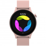 Denver Bluetooth-smartklokke rosa/beige