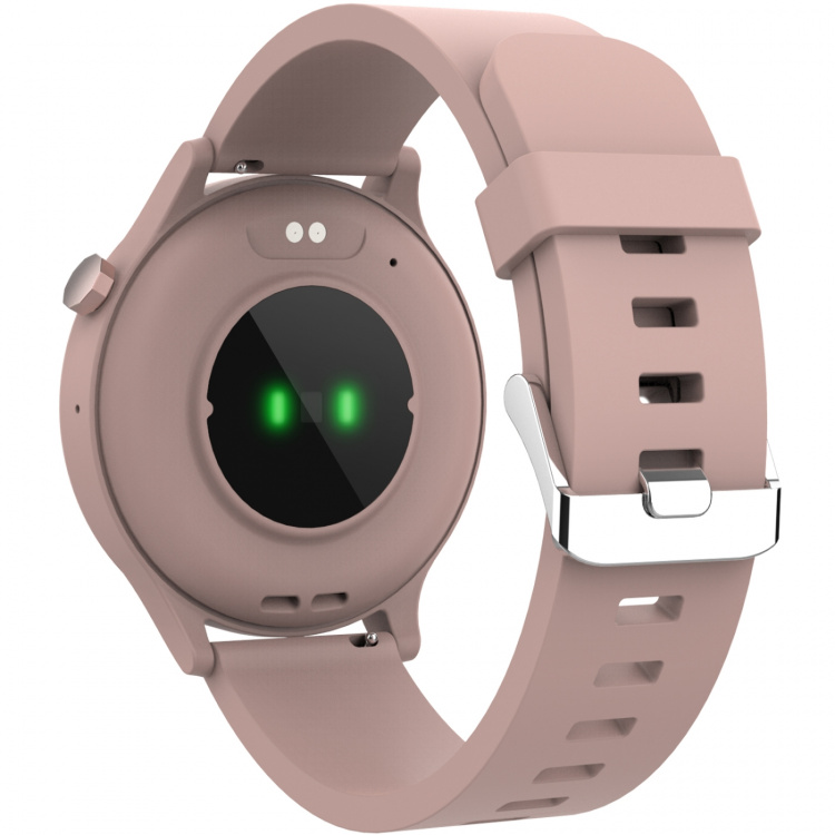 Denver Bluetooth-smartklokke rosa/beige