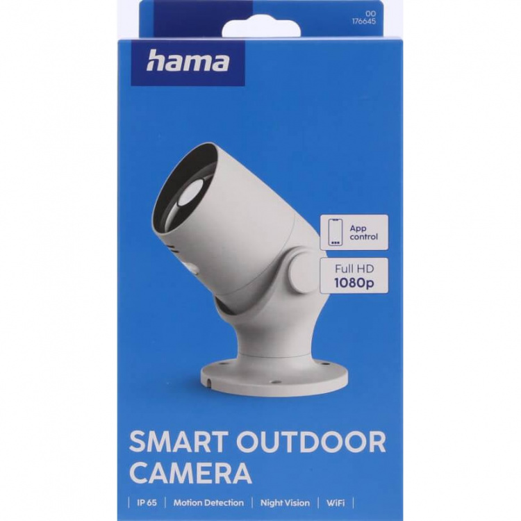 Hama WiFi Outdoor Camera White