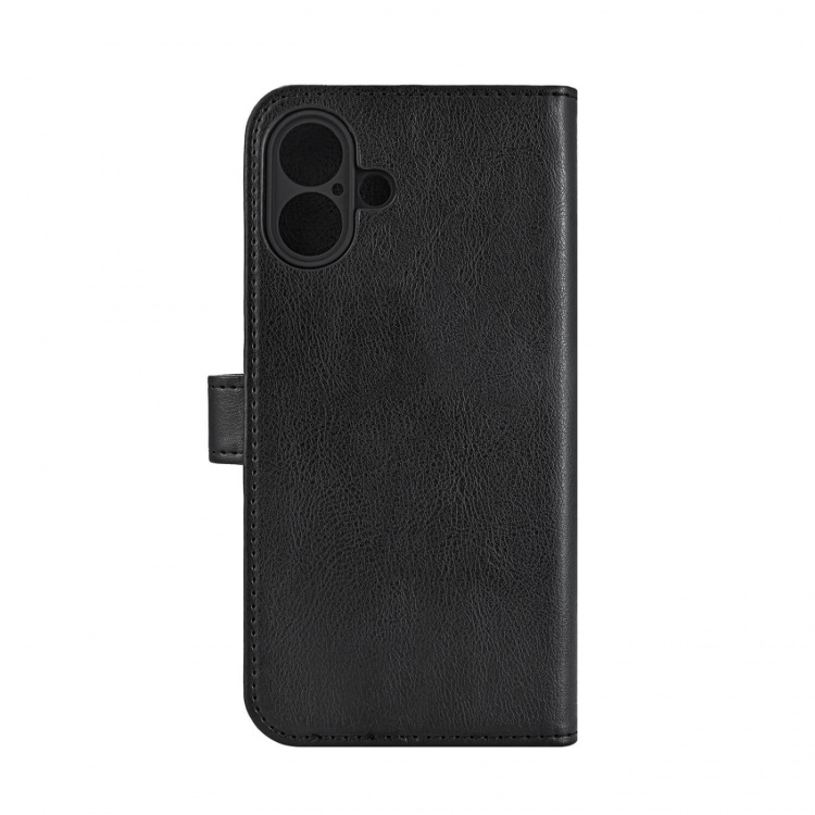 Radicover Flipcov Anti Radiation RFID 3 card MagS iPhone 16 Plus Black PU