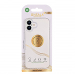 Onsala Back Recycled Clear Case TPU iPhone 16 Plus Clear Onsala Back Recycled Clear Case TPU iPhone 16 Plus Clear