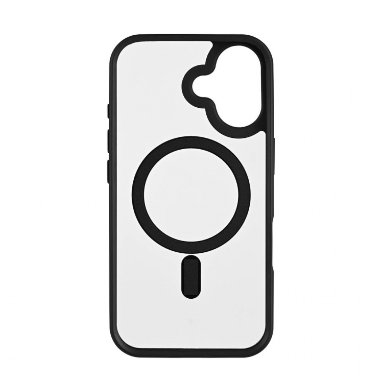 Onsala Mobildeksel Bumper MagSeries Svart & Klar - iPhone 16 Onsala Mobildeksel Bumper MagSeries Svart & Klar - iPhone 16