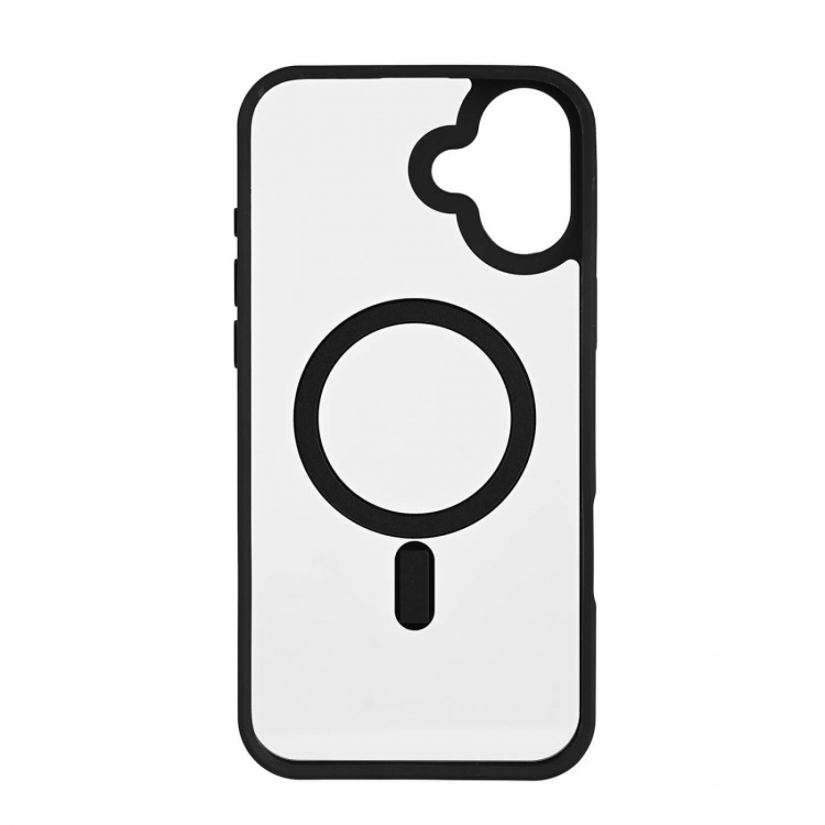 Onsala Back Bumper Clear Case MagSerie iPhone 16 Plus Clear Case Black Onsala Back Bumper Clear Case MagSerie iPhone 16 Plus Clear Case Black