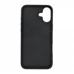 Buffalo Back cover Leather Magseries iPhone 16 Plus Black Buffalo Back cover Leather Magseries iPhone 16 Plus Black