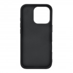Buffalo Back cover Leather Magseries iPhone 16 Pro Black