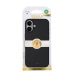 Onsala Back Sil Touch Recycled MagSerie iPhone 16 Plus Black Onsala Back Sil Touch Recycled MagSerie iPhone 16 Plus Black