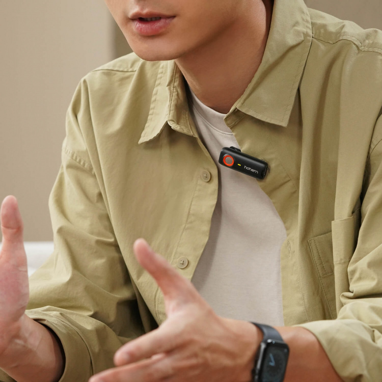 Hohem Microphone MIC-01 2TX1RX With Chargecase lightning