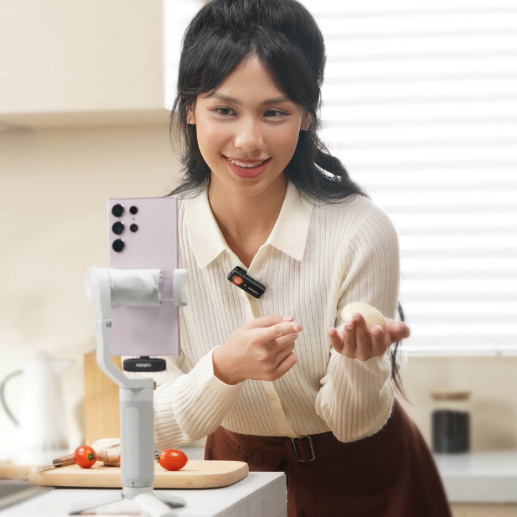 Hohem Microphone MIC-01 2TX1RX With Chargecase Usb-C