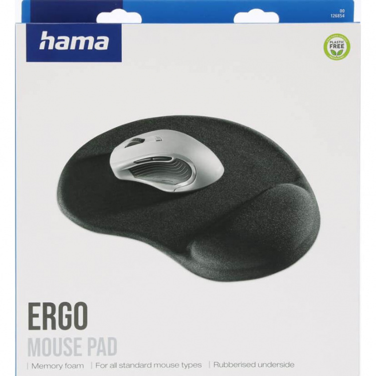 Hama Ergo Mouse Pad Black Hama Ergo Mouse Pad Black