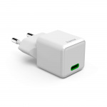 Hama Mini Fast Charger USB-C PD 25W White
