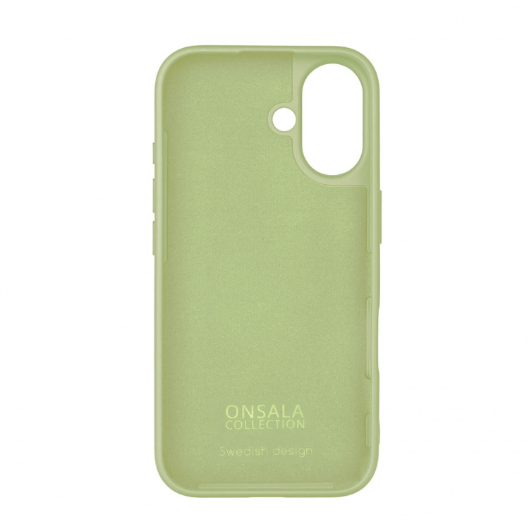 Onsala Mobildeksel med silikonsfølelse Lime - iPhone 16