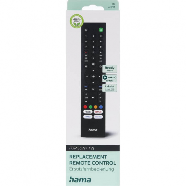 Hama Remote Control for Sony Hama Remote Control for Sony