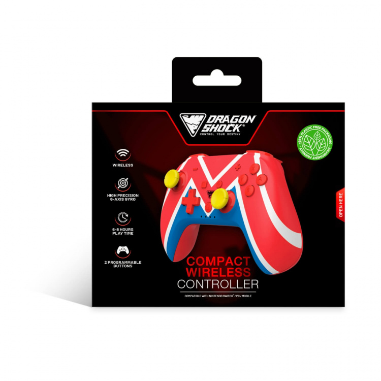 DragonShock Controller Poptop NSW Mario
