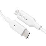 Hama Charging Cable USB-C to Lightning 1.0m White Hama Charging Cable USB-C to Lightning 1.0m White