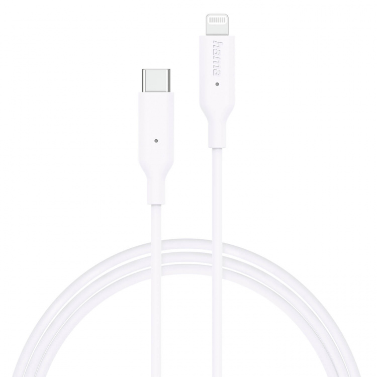 Hama Charging Cable USB-C to Lightning 1.0m White Hama Charging Cable USB-C to Lightning 1.0m White
