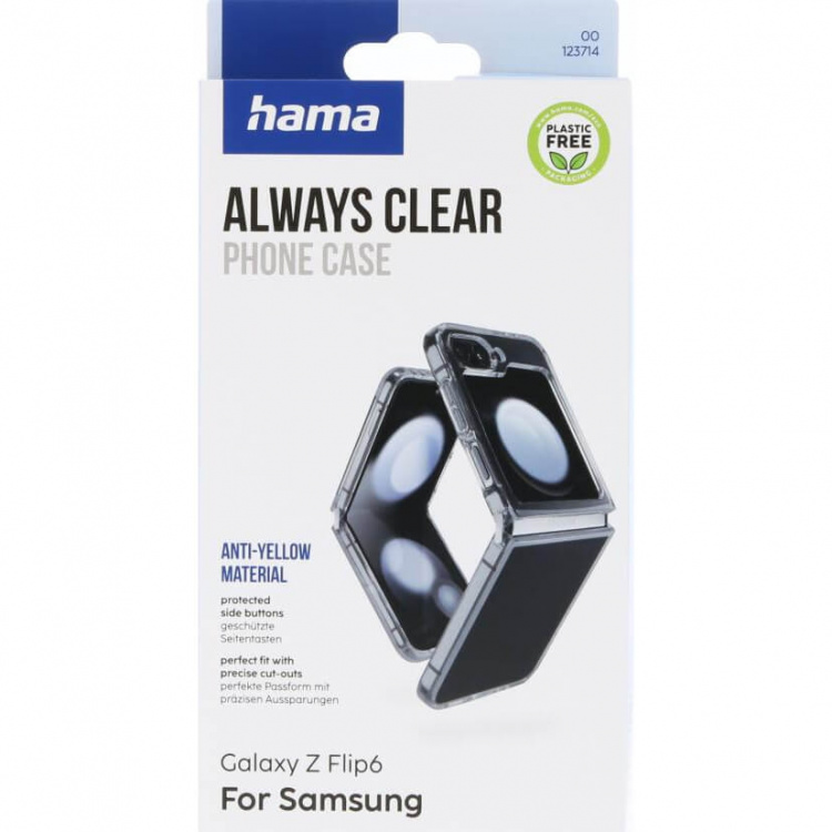 Hama Case Transparent Samsung Galaxy Z Flip6 Hama Case Transparent Samsung Galaxy Z Flip6