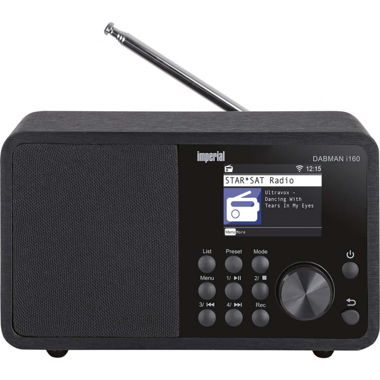 imperial DABMAN i160 DAB+ og Internett-radio Svart imperial DABMAN i160 DAB+ og Internett-radio Svart