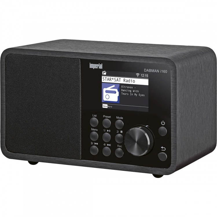 imperial DABMAN i160 DAB+ og Internett-radio Svart imperial DABMAN i160 DAB+ og Internett-radio Svart