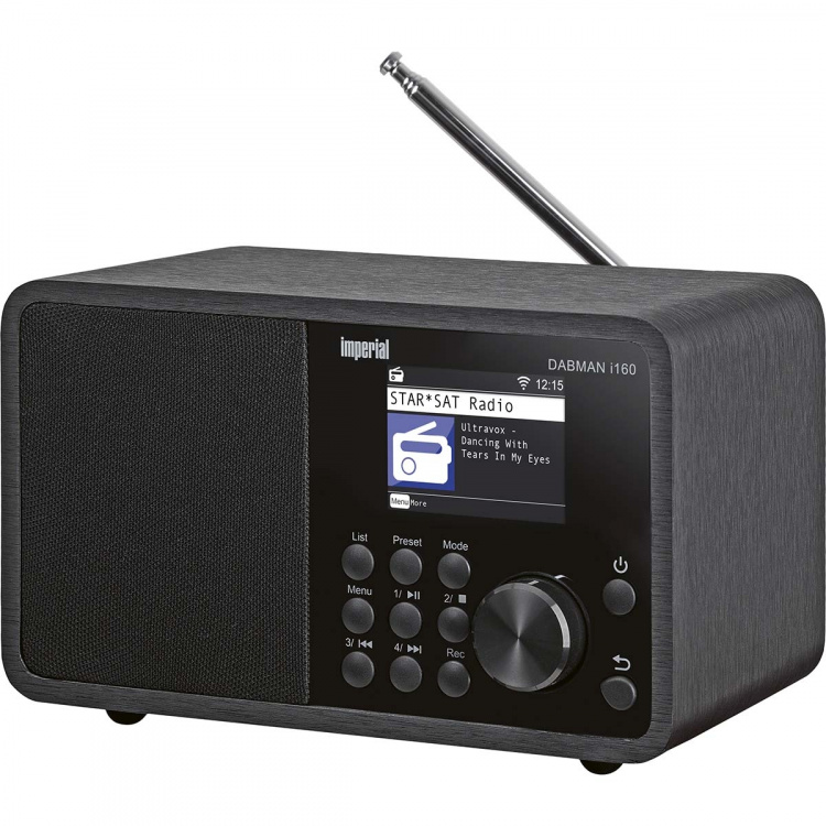 imperial DABMAN i160 DAB+ og Internett-radio Svart imperial DABMAN i160 DAB+ og Internett-radio Svart