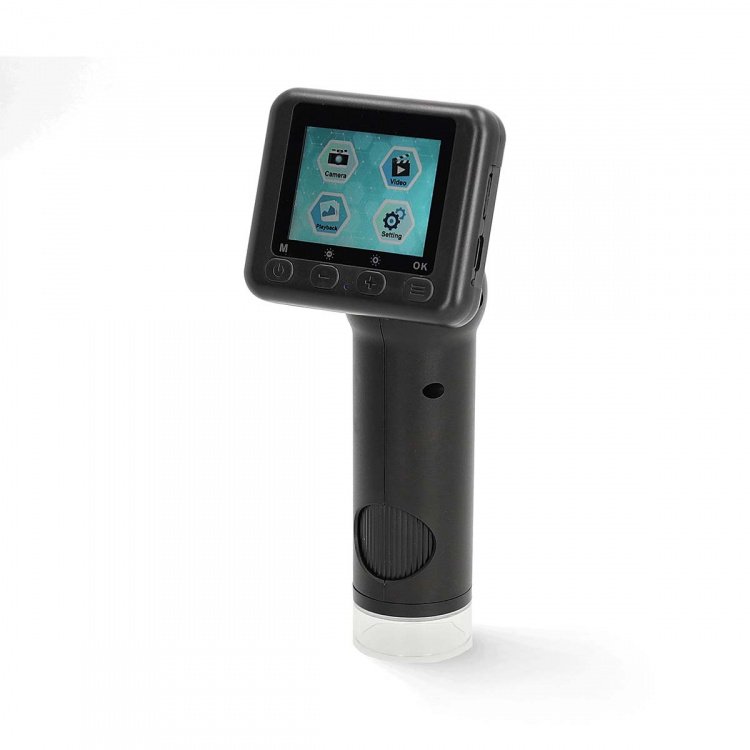 Nedis Mikroskop kamera | 1080p@30fps | 48 MPixel | Zoom: 8 x | Forstørrelse: 500 x | Skjermstørrelse: 2 