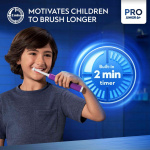 Oral B Elektrisk tannbørste Junior Purple SUT Oral B Elektrisk tannbørste Junior Purple SUT