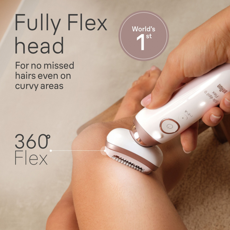 Braun Epilator Silk-épil 9 Flex 3D SES9-030 Braun Epilator Silk-épil 9 Flex 3D SES9-030