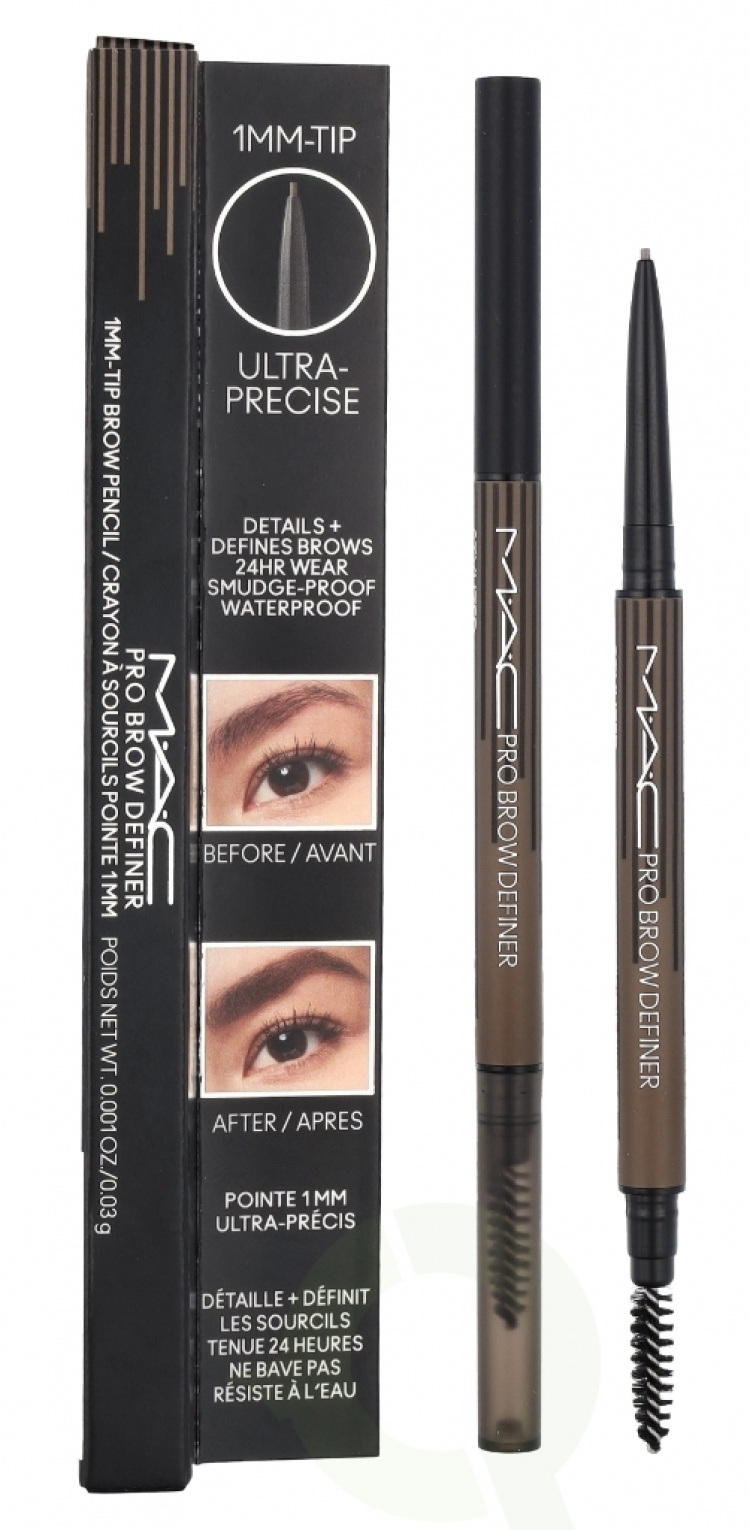 MAC Pro Brow Definer 1 Mm Tip Brow Pencil 24 Hour Waterproof 0,03 g Stylized