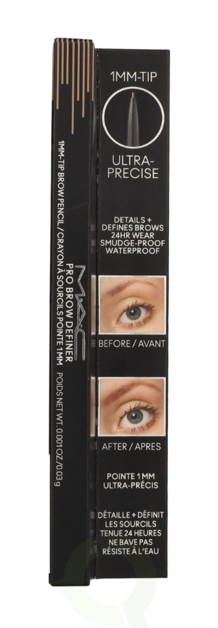 MAC Pro Brow Definer 1 Mm Tip Brow Pencil 24 Hour Waterproof 0,03 g Fling