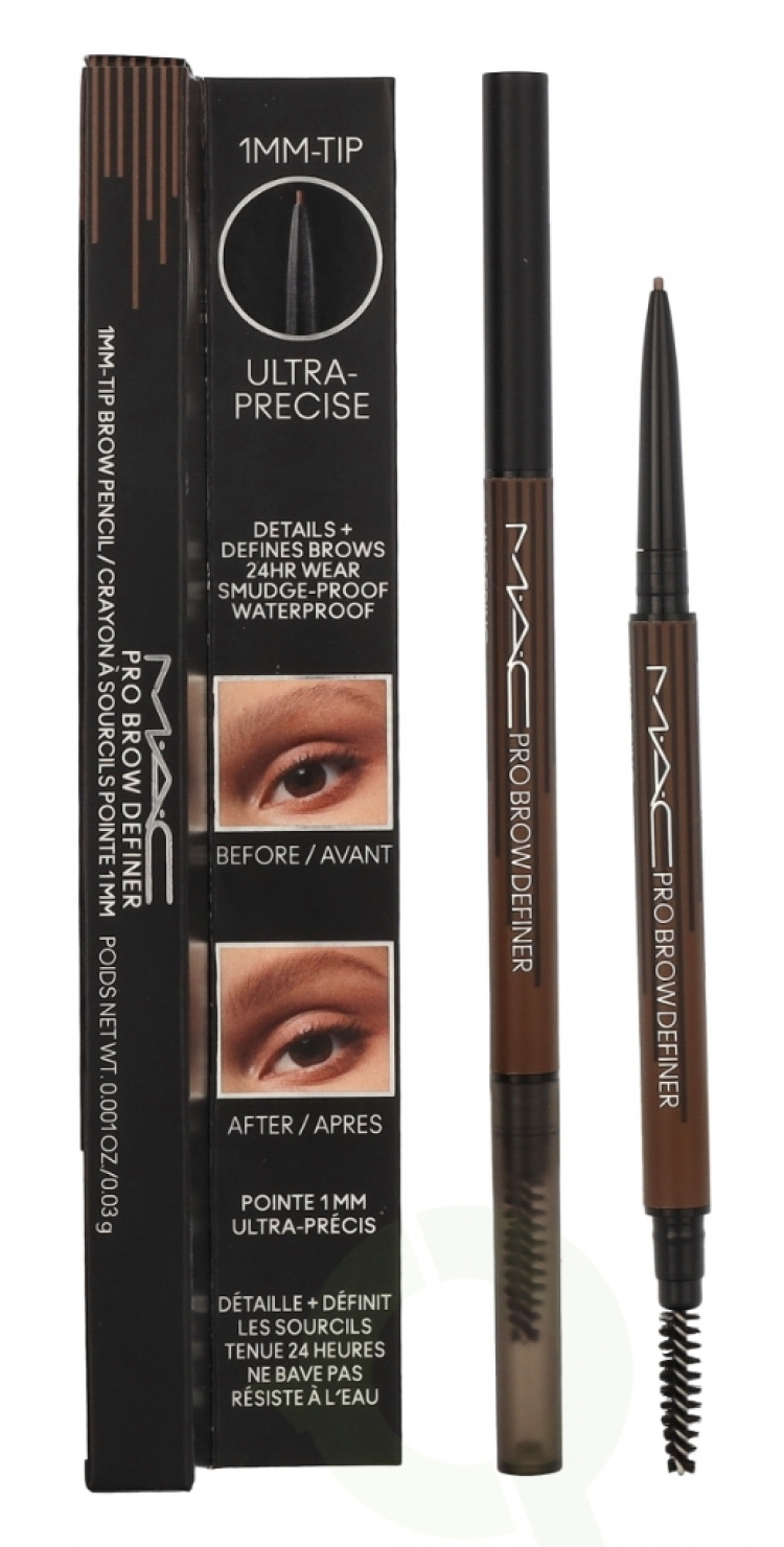 MAC Pro Brow Definer 1 Mm Tip Brow Pencil 24 Hour Waterproof 0,03 g Lingering