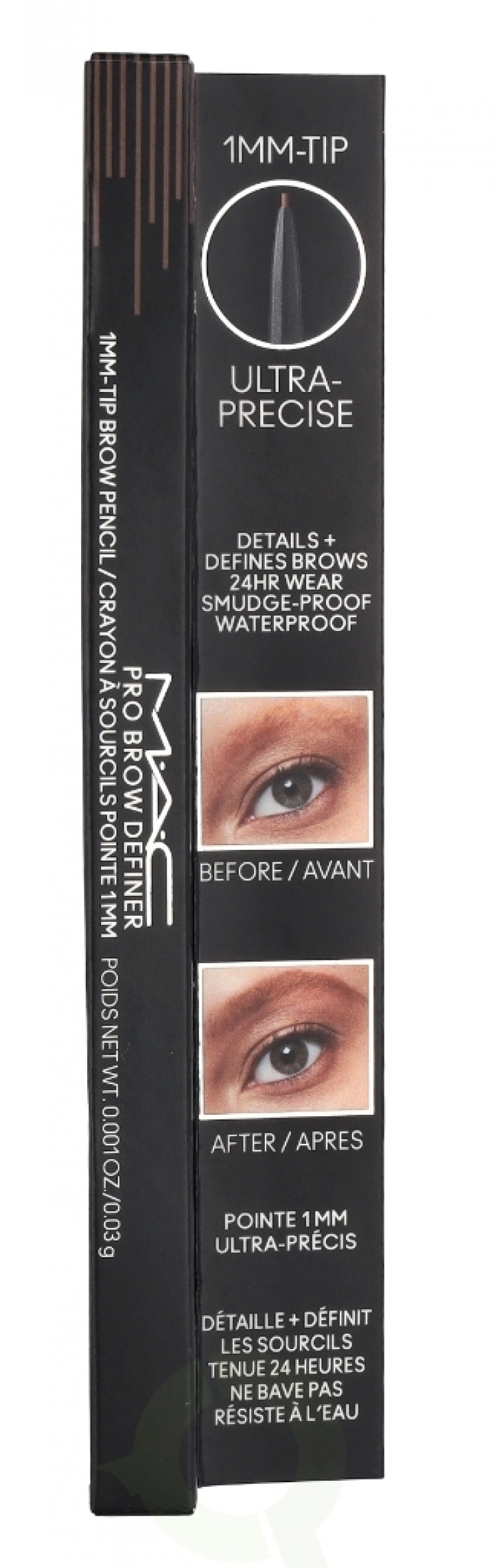 MAC Pro Brow Definer 1 Mm Tip Brow Pencil 24 Hour Waterproof 0,03 g Strut