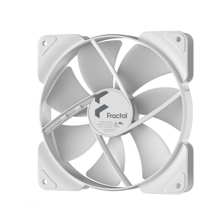 Fractal Design Aspect 14 RGB hvit ramme Fractal Design Aspect 14 RGB hvit ramme
