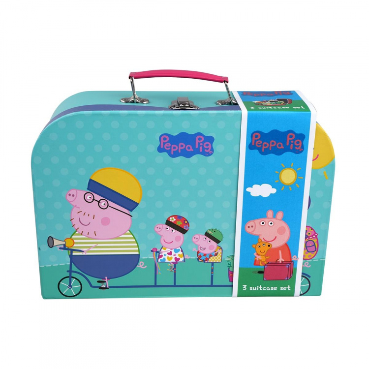 Barbo Toys Peppa Pig Kofferter 3 stk sett assortert Barbo Toys Peppa Pig Kofferter 3 stk sett assortert