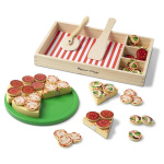 Melissa & Doug Food Play Pizza i tre