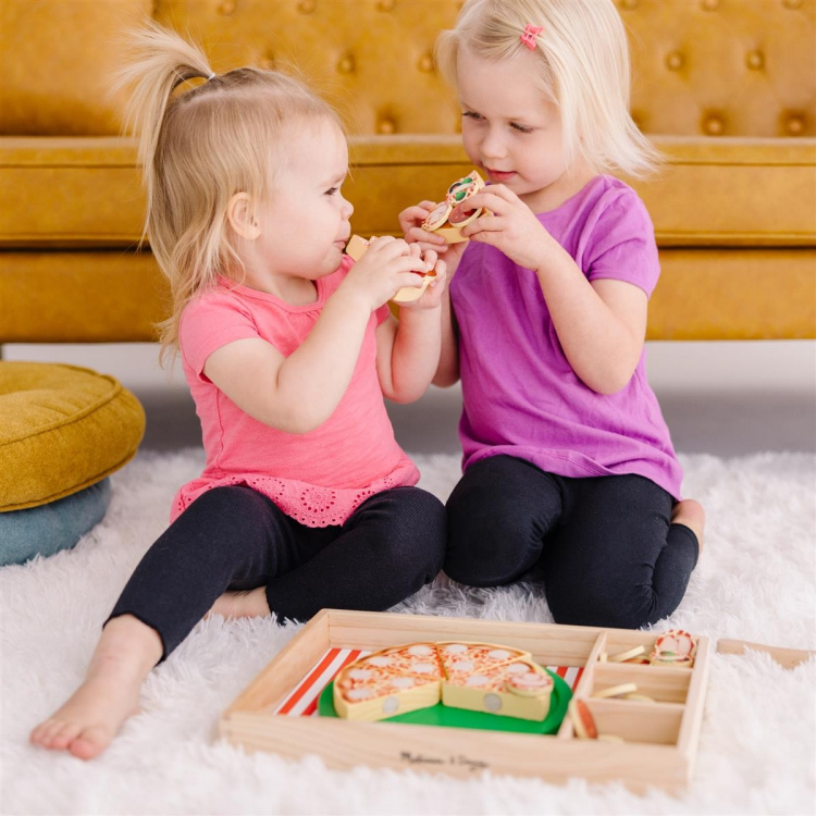 Melissa & Doug Food Play Pizza i tre