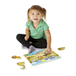 Melissa & Doug Puslespill Safari i tre