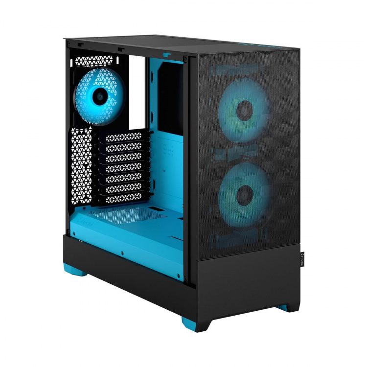 Fractal Design Pop Air RGB Cyan Core TG Clear Tint Fractal Design Pop Air RGB Cyan Core TG Clear Tint