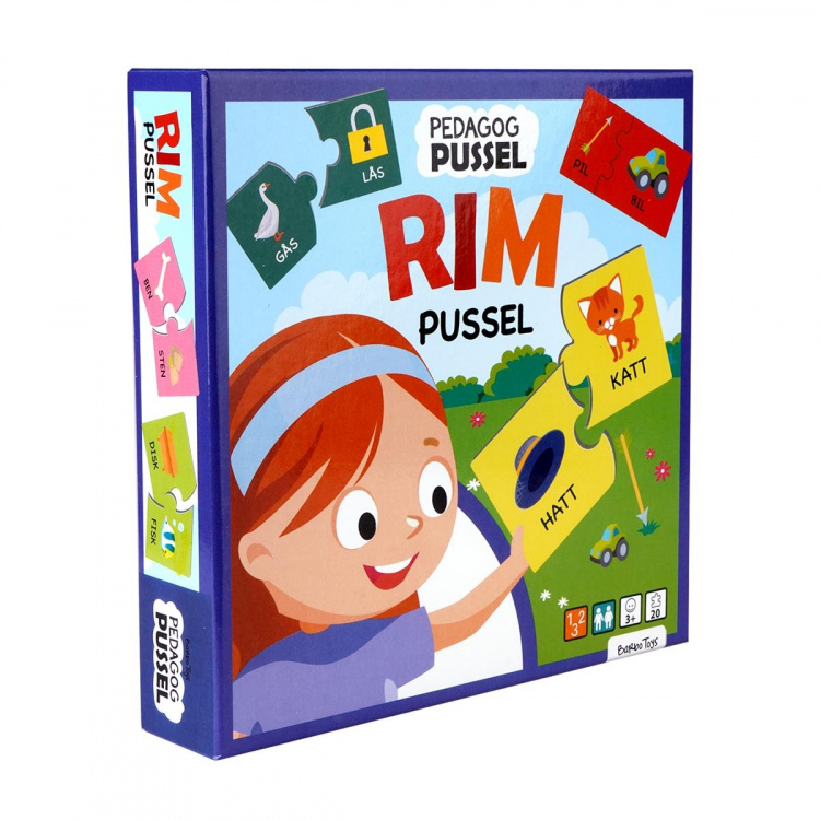 Barbo Toys Barbo Classic Pedagog Spel Rim Pussel (SE) Barbo Toys Barbo Classic Pedagog Spel Rim Pussel (SE)