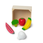 Melissa & Doug Lekesett i tre med matvaregrupper - frukt og grønt