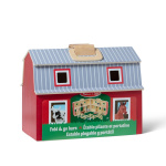 Melissa & Doug Fold & Go-fjøs i tre