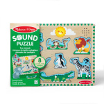 Melissa & Doug Lydpuslespill Zoo Animals